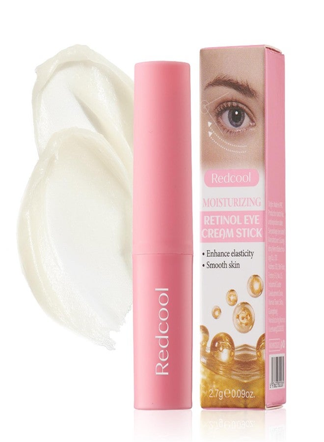 Redcool Retinol Eye Balm Stick - Under Eye Cream for Dark Circles & Puffiness with Caffeine, Collagen & Hyaluronic Acid, Eye Cream Anti Aging, Reduces Fine Lines, Wrinkles & Bags, Hydrating Retinol Eye Cream - Image 1